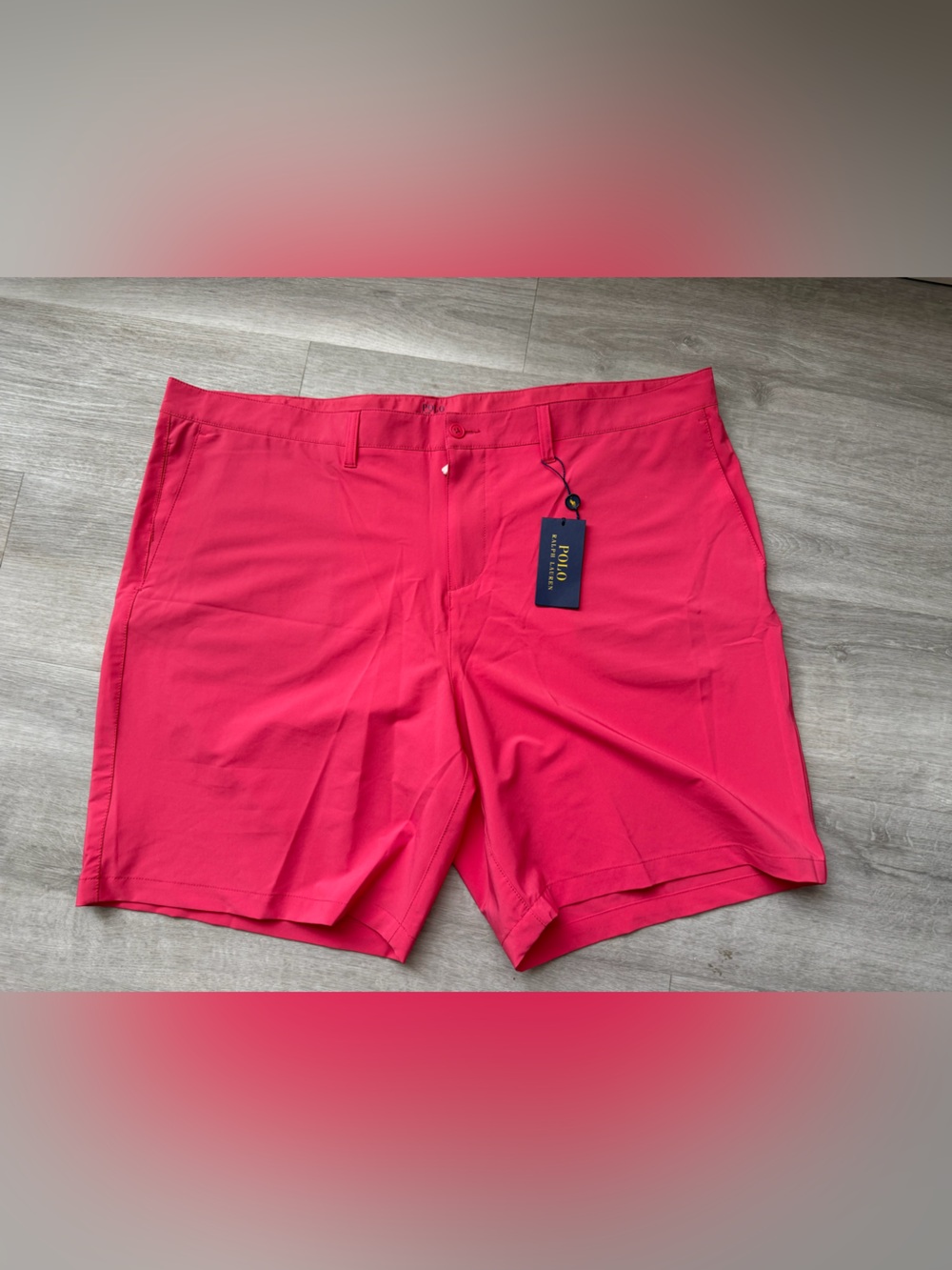 NWT Polo by Ralph Lauren Men's Classic Trop Pink  BoardShorts